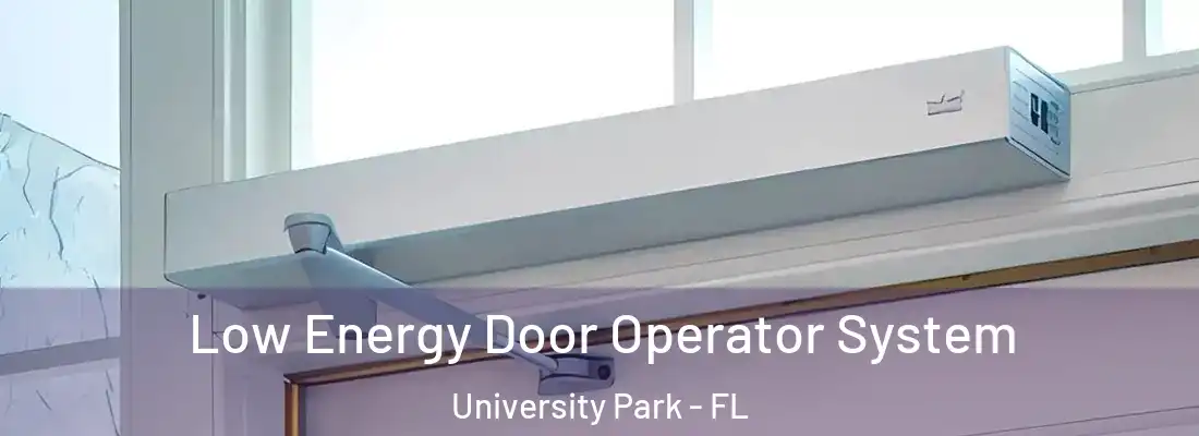  Low Energy Door Operator System University Park - FL